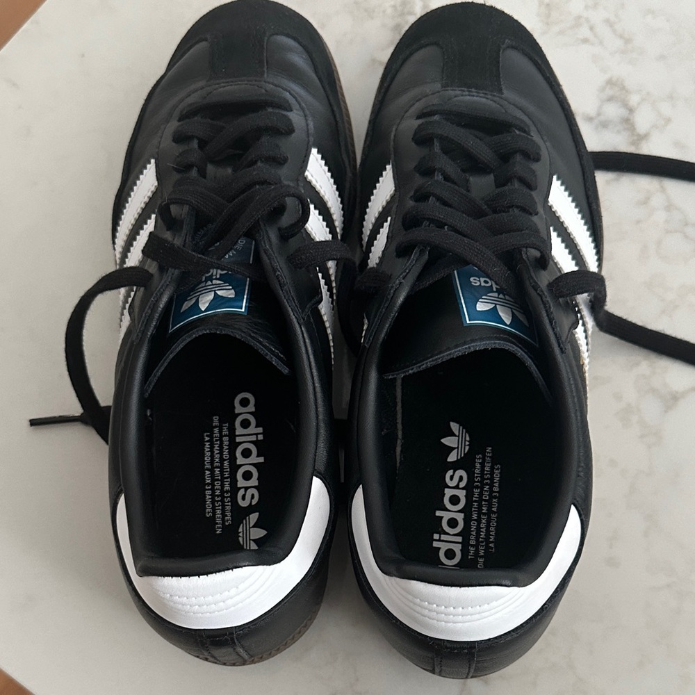 Adidas Samba Classic Black White Shoes - Picture 2 of 5